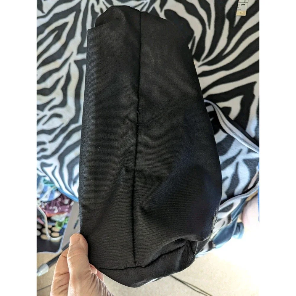 Victoria's Secret PINK Logo w/Dog Black and White Weekender Tote Bag